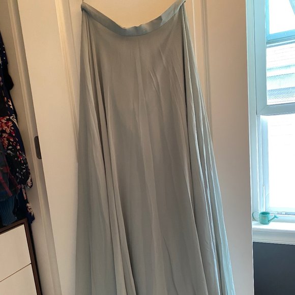 Jenny Yoo Morning Mist Hampton skirt size 12